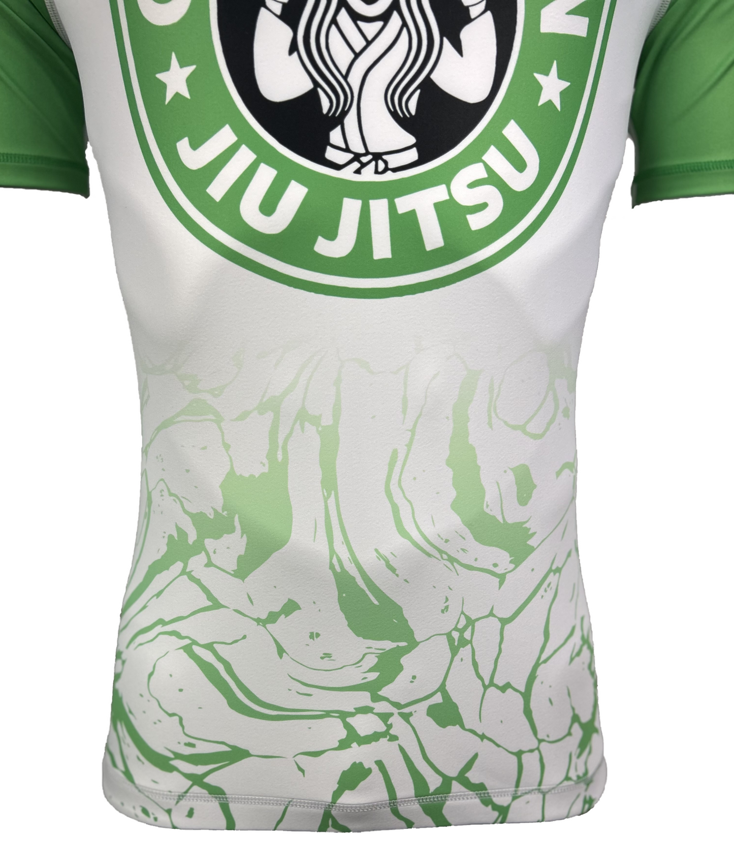 COFFEE THEN JIU JITSU MENS SHORT SLEEVE RASHGUARD