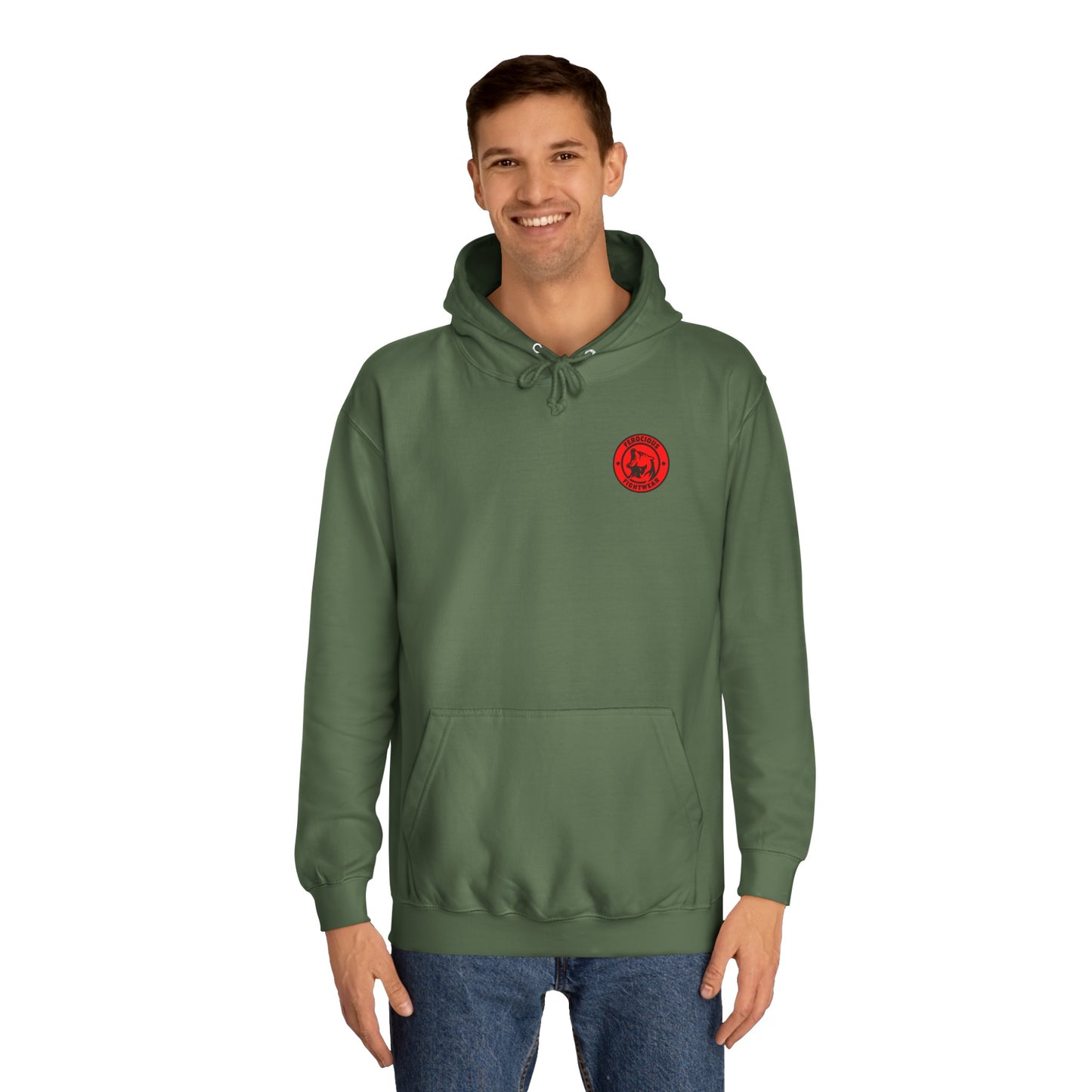 The Way Of The Warrior Hoodie - Earthy Green