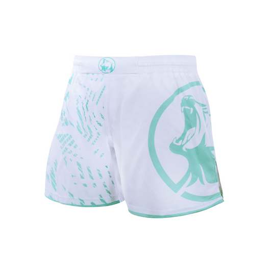 SCRATCH - GREEN AND WHITE HYBRID SHORTS