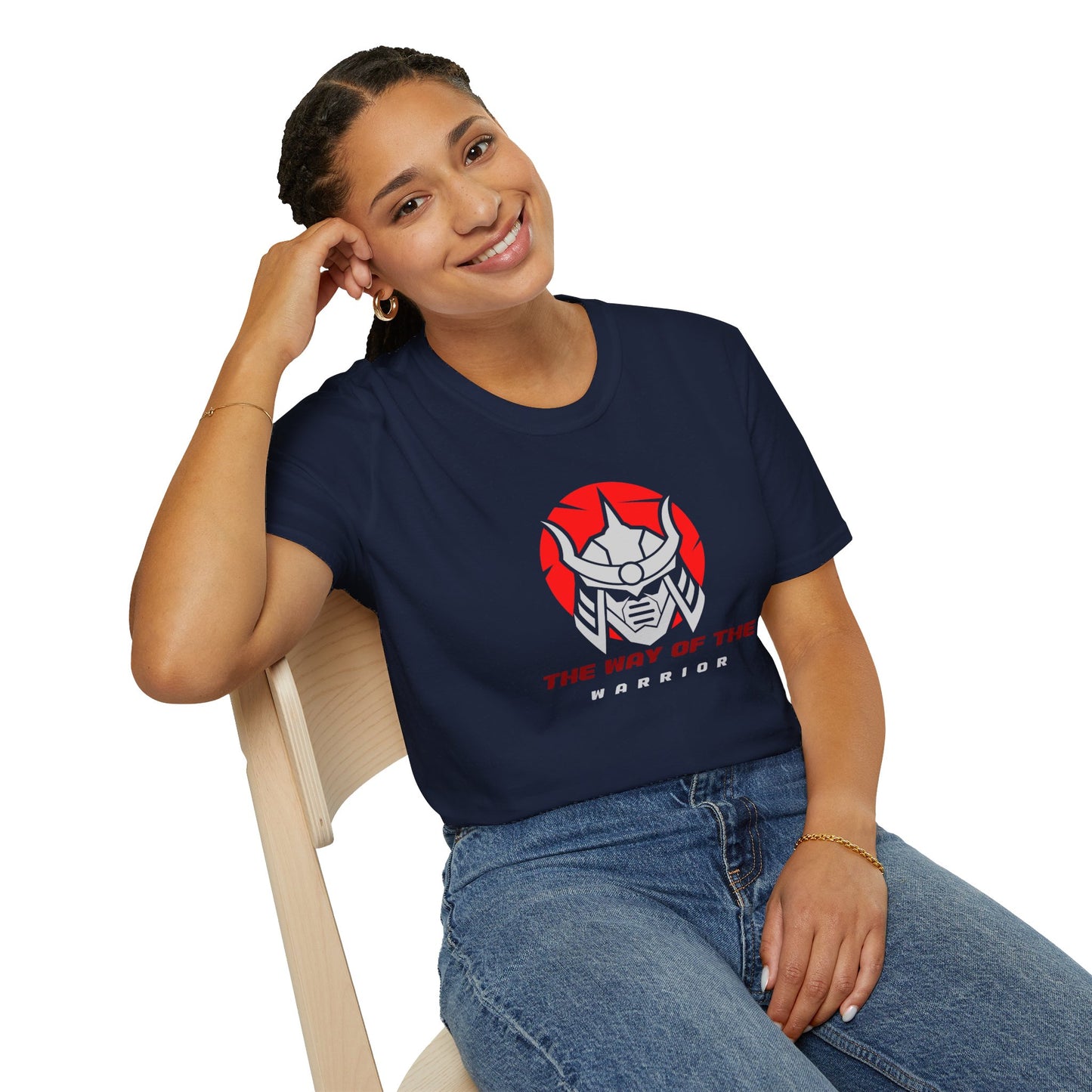 The Way Of The Warrior Logo T-Shirt - Navy