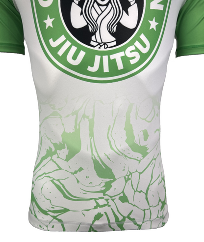 COFFEE THEN JIU JITSU MENS SHORT SLEEVE RASHGUARD