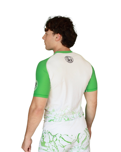 COFFEE THEN JIU JITSU MENS SHORT SLEEVE RASHGUARD