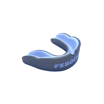 GOLD AND WHITE ADULT MOUTHGUARD