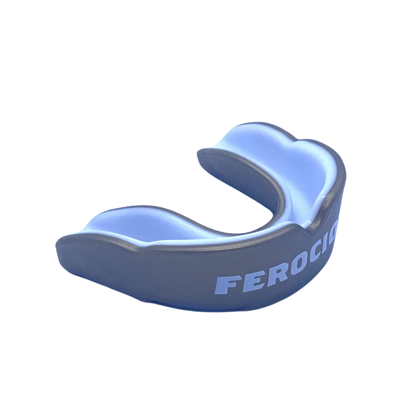 GOLD AND WHITE ADULT MOUTHGUARD
